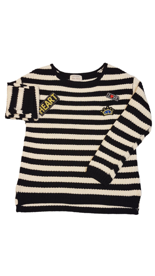 ZARA VASTAG KÖTÉSŰ KISLÁNY PULÓVER Hover Image