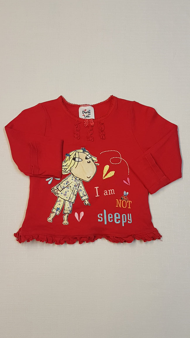 TU CHARLIE & LOLA ARANYOS KISLÁNY PIZSI FELSŐ Hover Image