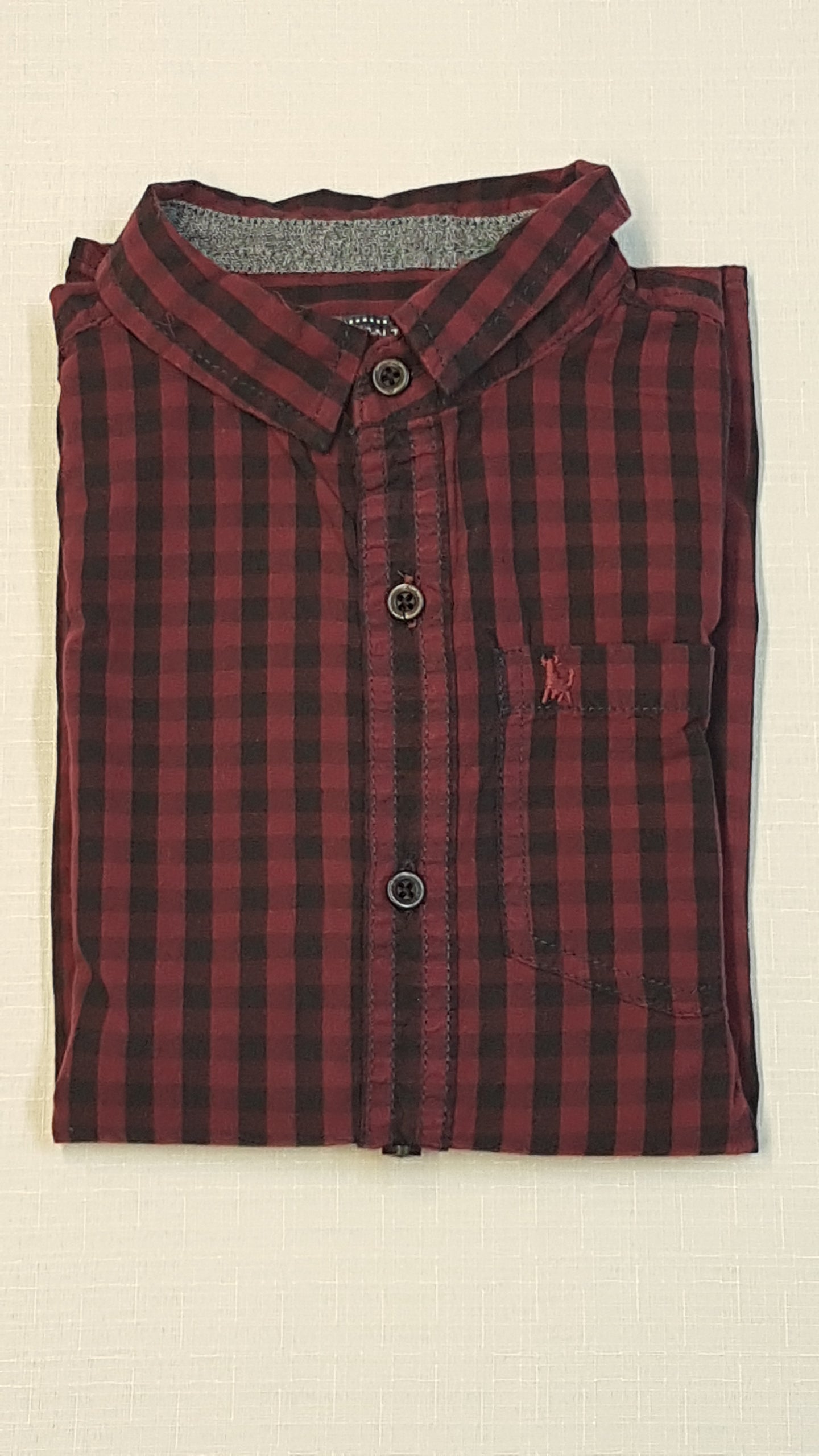 REBEL ELEGÁNS KOCKÁS KISFIÚ ING