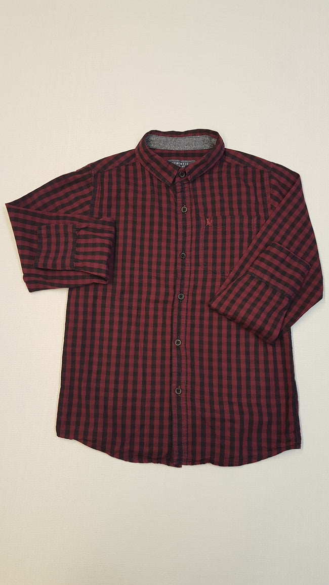 REBEL ELEGÁNS KOCKÁS KISFIÚ ING Main Image