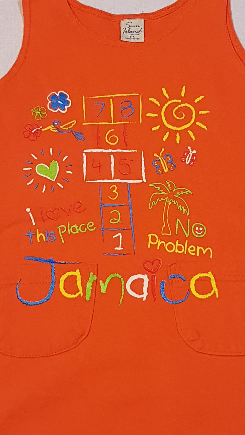 SUN ISLAND TRENDI KISLÁNY RUHA 98