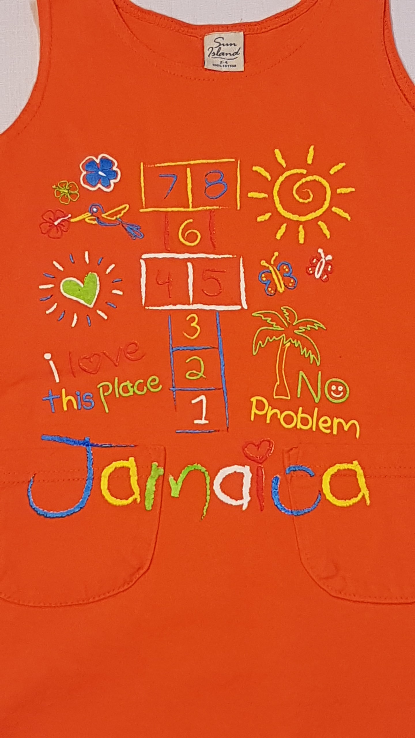 SUN ISLAND TRENDI KISLÁNY RUHA 98