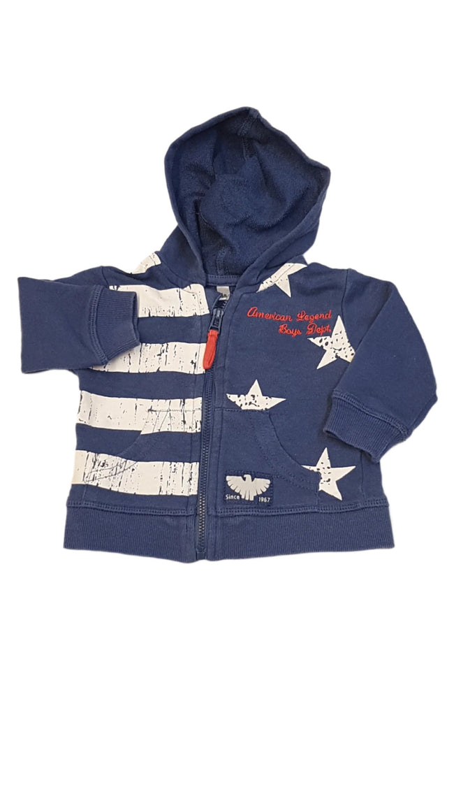 AMERICAN LEGEND BOYS DEPT. KAPUCNIS ,CIPZÁROS  KISFIÚ FELSŐ Hover Image