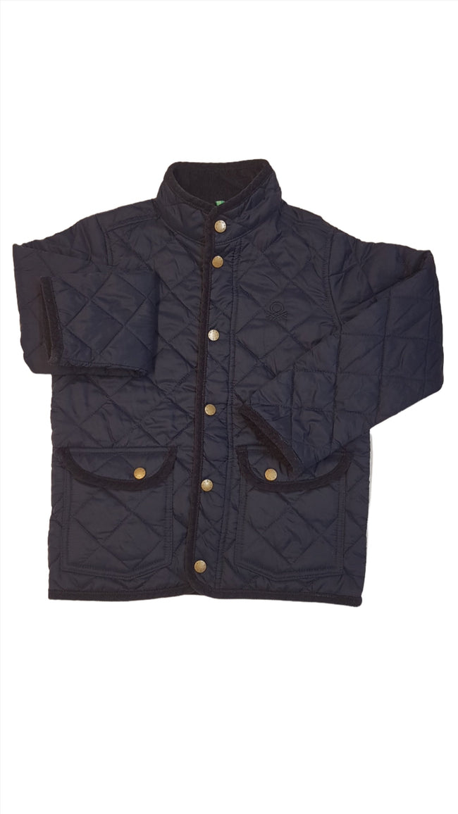 BENETTON EXTRA MINŐSÉGŰ KISFIÚ ÁTMENETI,STEPPELT, KABÁT Hover Image