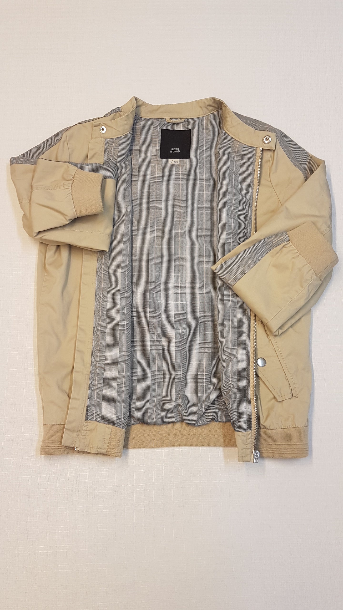 RIVER ISLAND MINŐSÉGI, ELEGÁNS, FIÚ DZSEKI