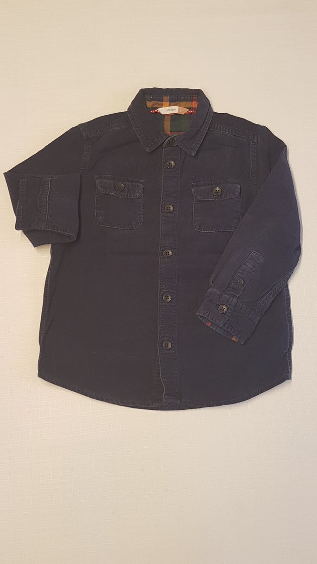 JOHN LEWIS SÖTÉTKÉK, MIKRÓBÁRSONY KISFIÚ ING 110 Hover Image