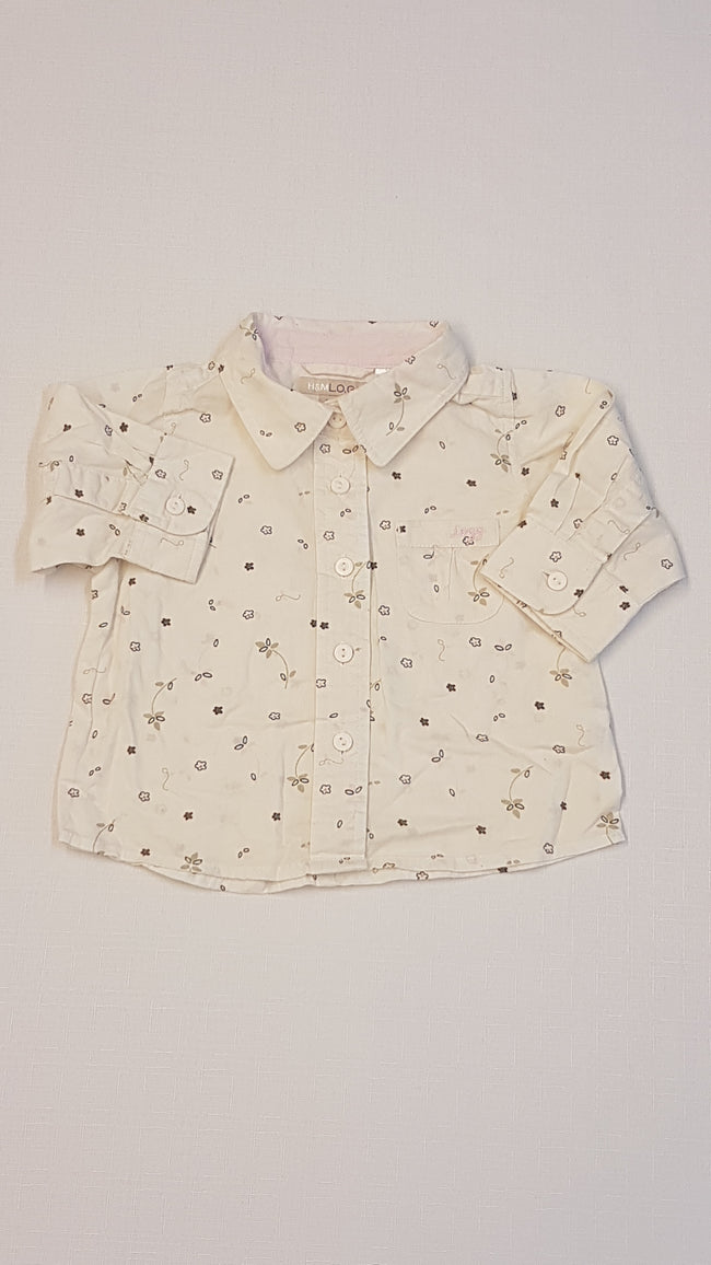 H&M APRÓ VIRÁGMINTÁS KISLÁNY ING/BLÚZ 56-62 Hover Image