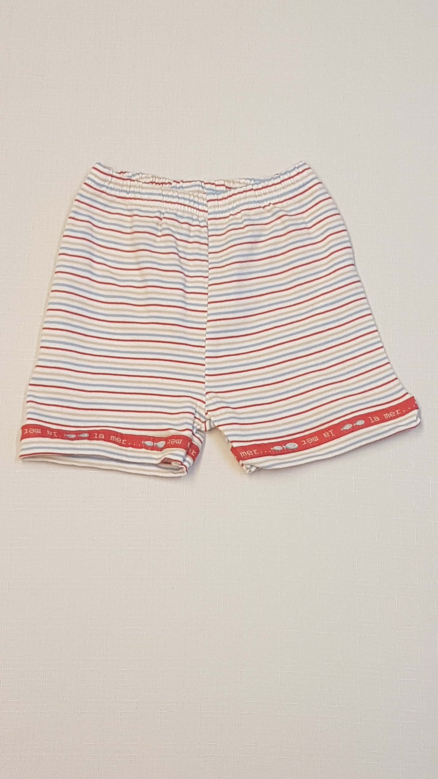 LA MER UNISEX KÖNNYÜ KIS CSIKOS RÖVIDNADRÁG 68