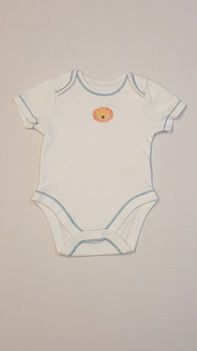F&F UNISEX SZINES CÉRNAMINTÁS RÖVID UJJÚ BODY 62 Hover Image
