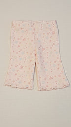 M&S  APRÓ VIRÁGOS, FODROS ALJÚ, KISLÁNY PAMUT NADRÁG  50-56