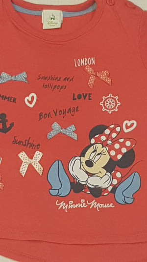 DISNEY BABY MINNIE MOUSE KISLÁNY PÓLÓ 74