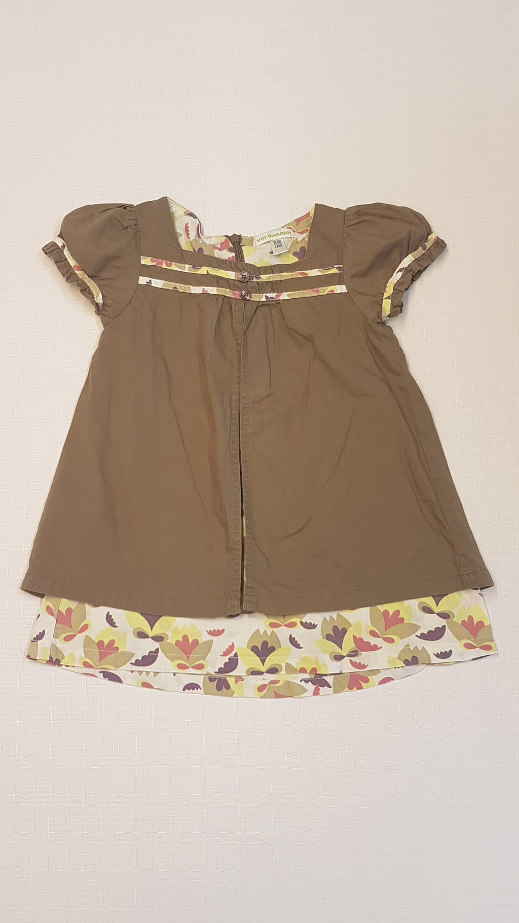 VERTBAUDET  NAGYON ÉDES KÜLÖNLEGES KISLÁNY RUHA 94