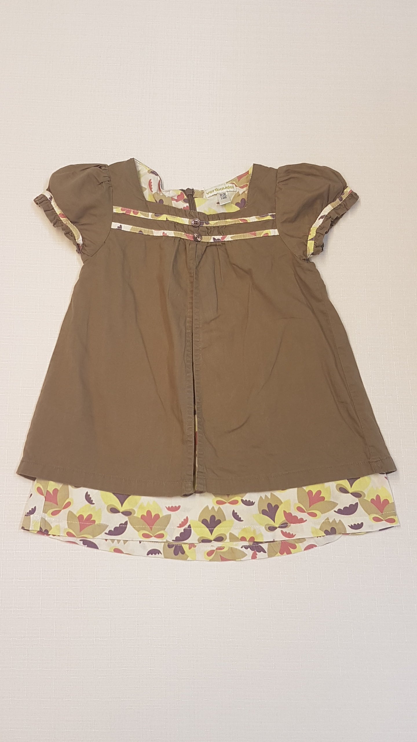 VERTBAUDET  NAGYON ÉDES KÜLÖNLEGES KISLÁNY RUHA 94