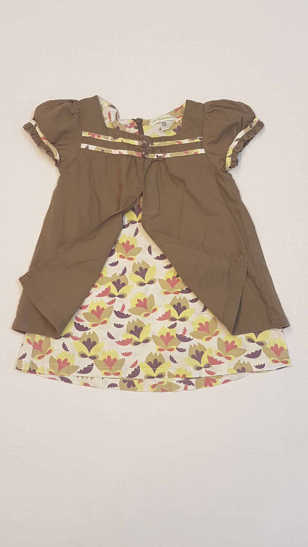 VERTBAUDET  NAGYON ÉDES KÜLÖNLEGES KISLÁNY RUHA 94