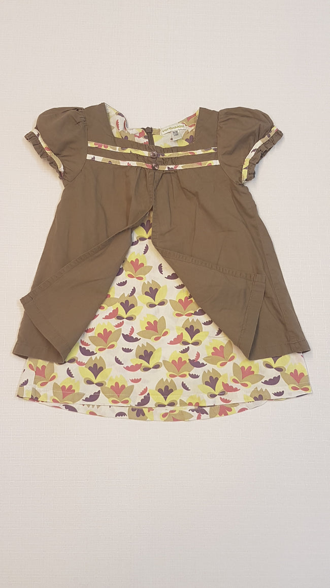 VERTBAUDET  NAGYON ÉDES KÜLÖNLEGES KISLÁNY RUHA 94 Main Image