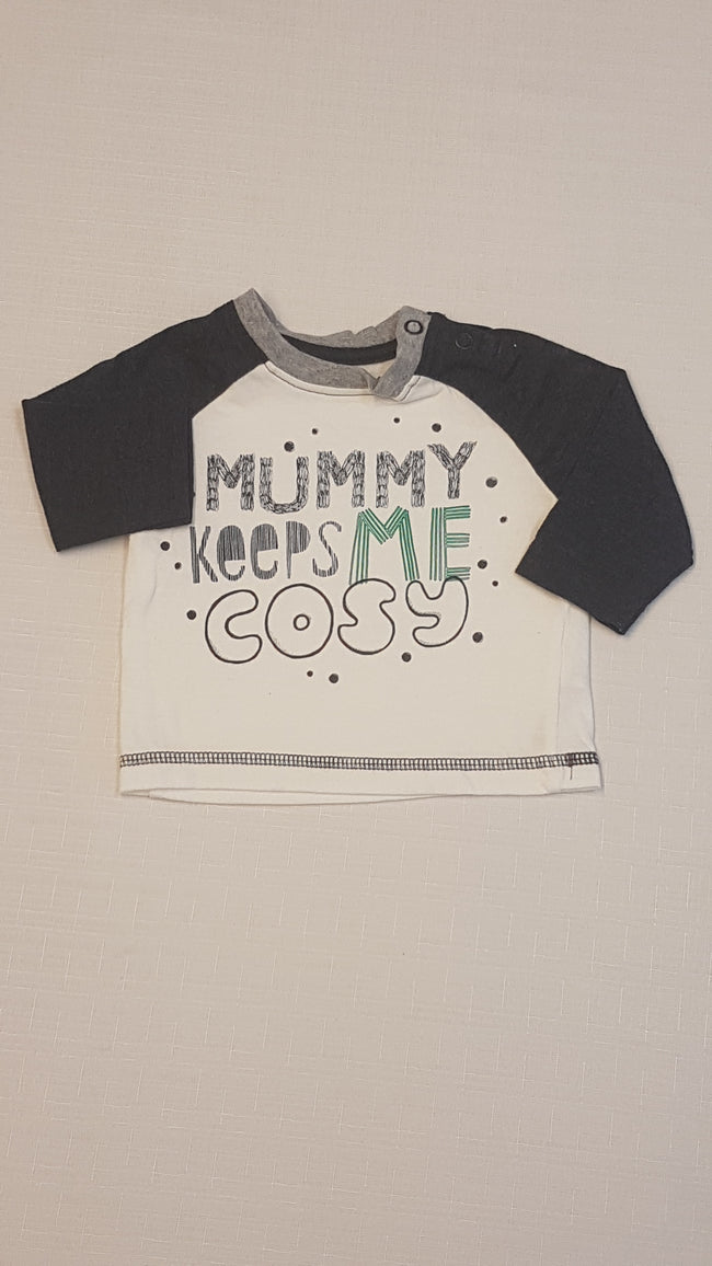 NUT MEG  KISFIÚ FELSŐ, CUKI FELIRATTAL 50-56 Hover Image