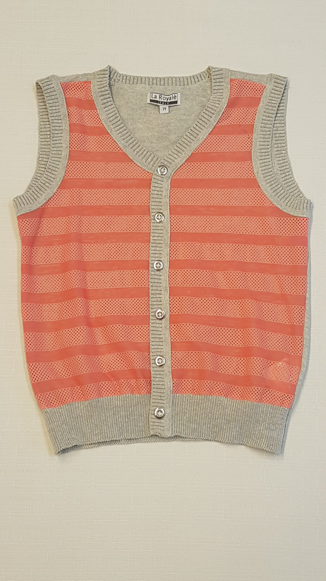 LA ROYALÉ OLASZ DESIGNER ELEGÁNS KISFIÚ MELLÉNY 122 Hover Image