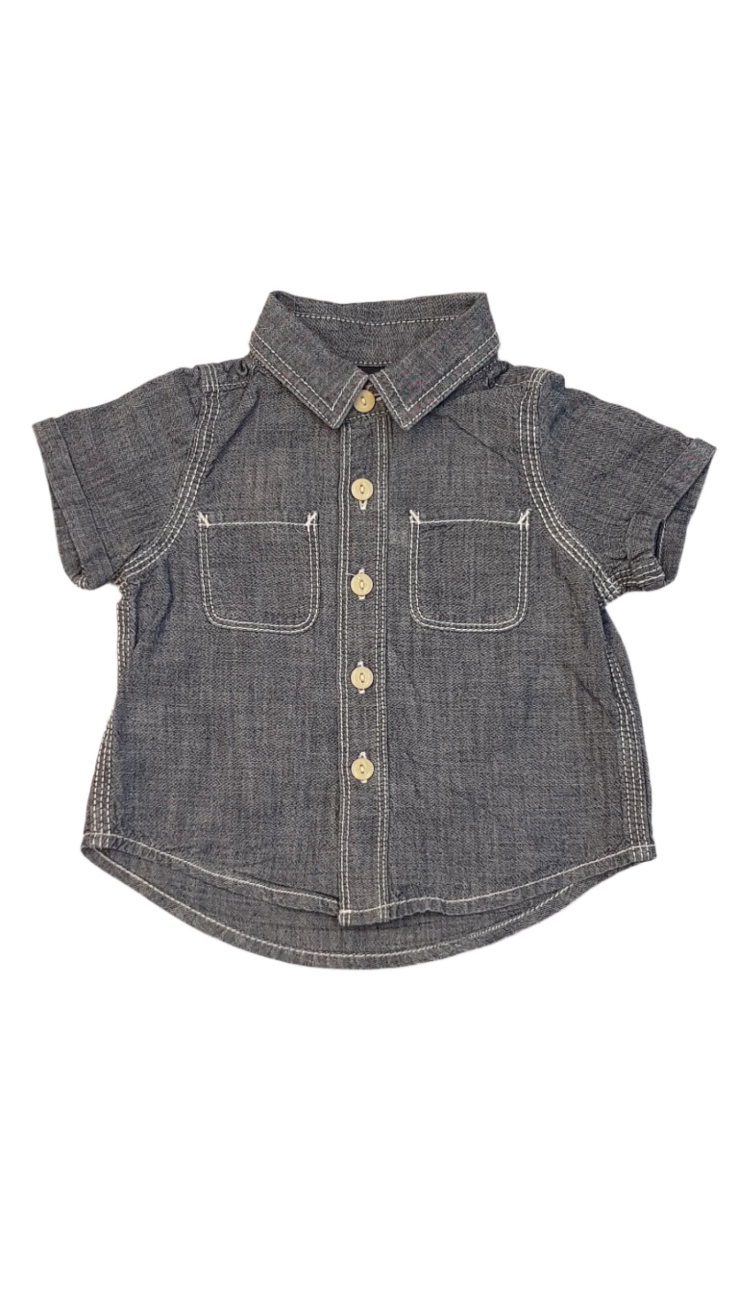 BABY GAP PUHA FARMER HATÁSÚ KISFIÚ ING 68