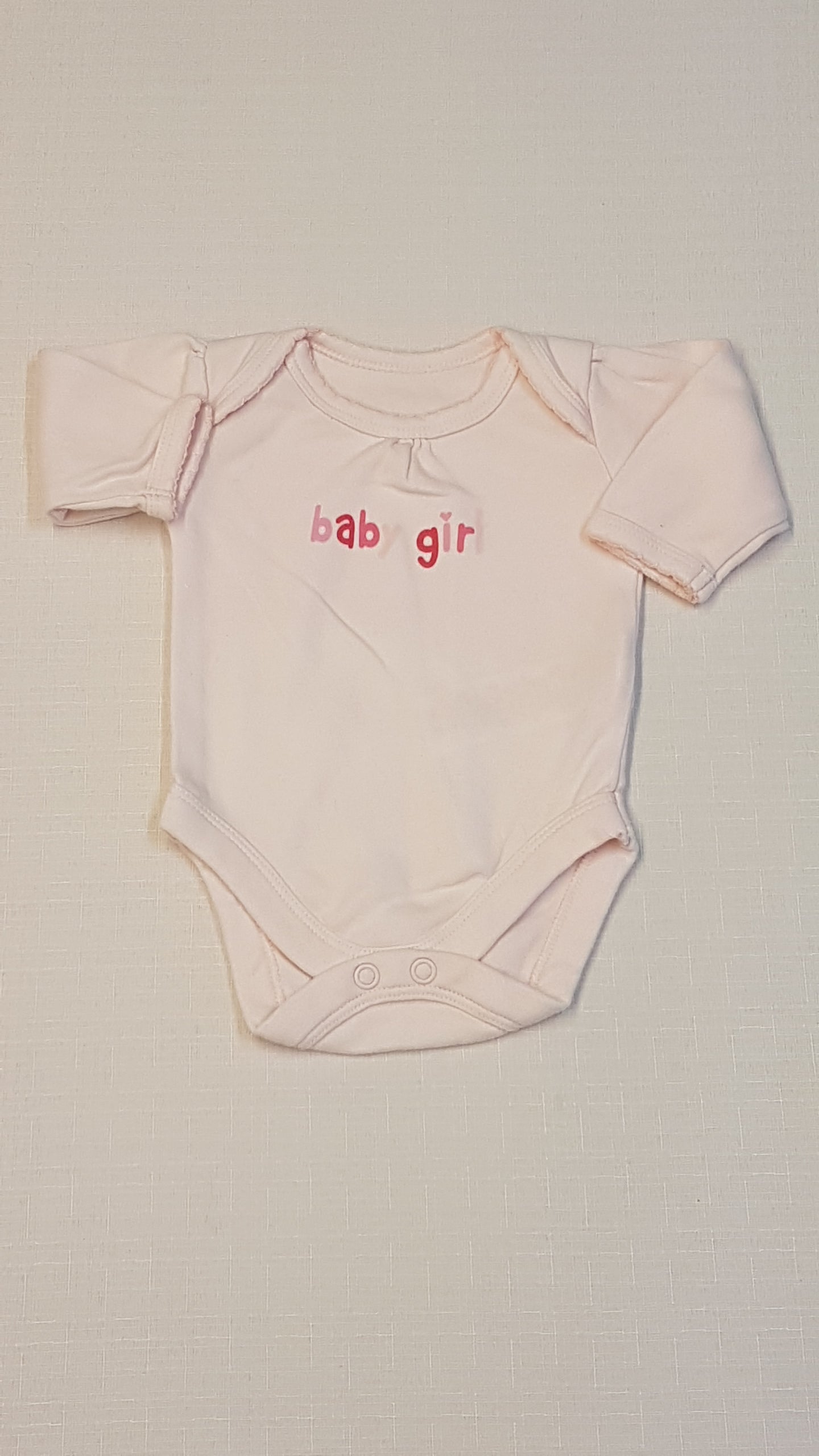MOTHERCARE BABY GIRL FELIRATÚ KISLÁNY BODY 50-56