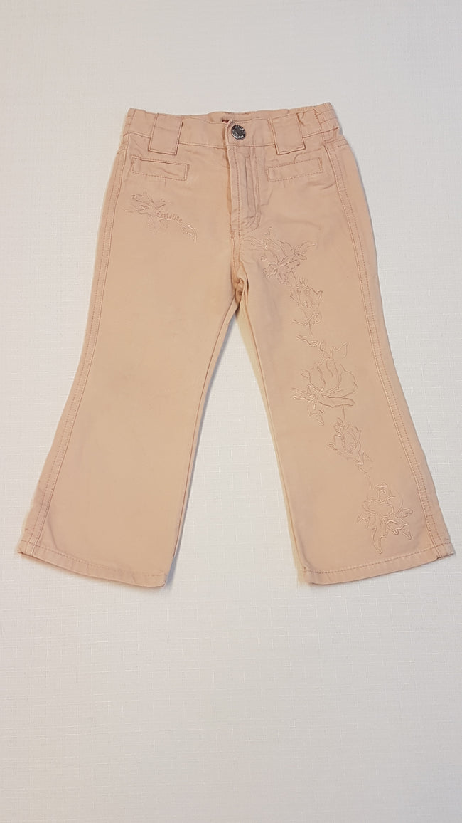 PORTOFINO KÜLÖNLEGES,PÚDERSZÍNŰ,HÍMZETT KISLÁNY NACI 92 Hover Image