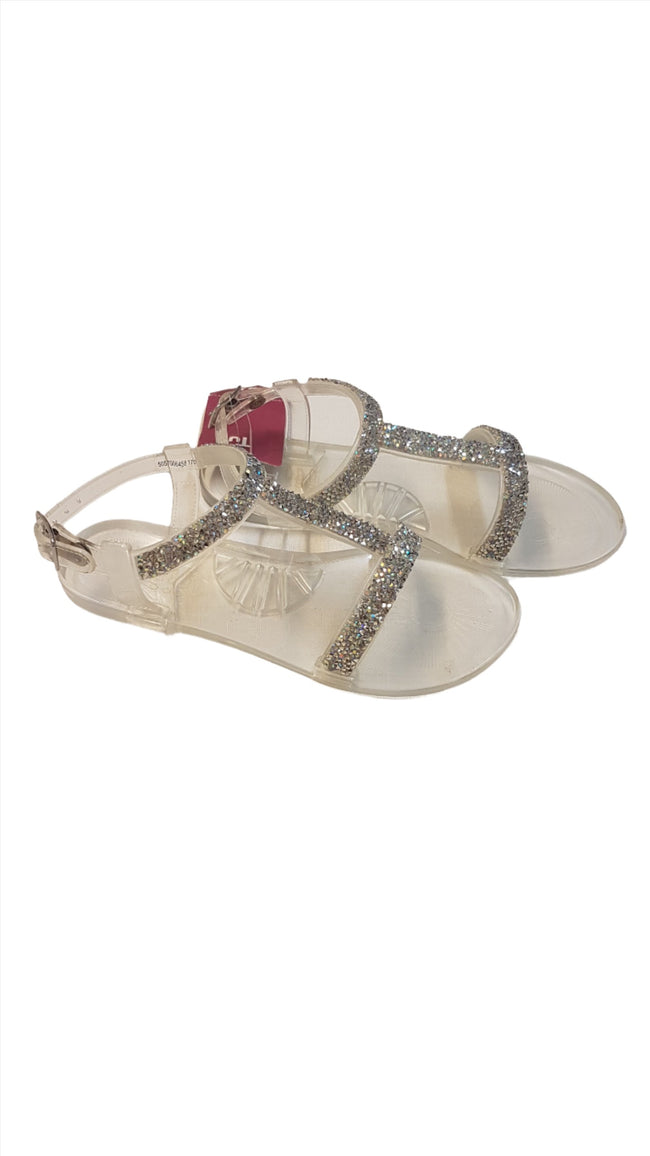 CÍMKÉS TU MŰANYAG KISLÁNY DIVAT SZANDI,CSILLOGÓ KÖVEKKEL DÍSZÍTVE Hover Image