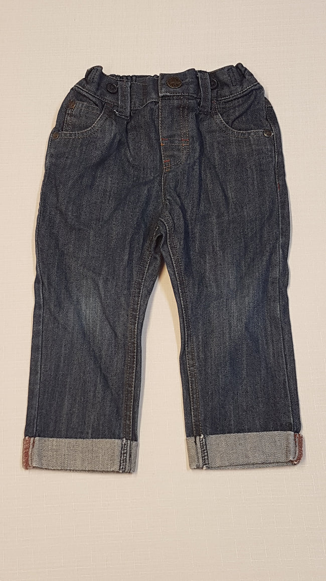 NEXT VAGÁNY KOPTATOTT KISFIÚ FARMERNADRÁG ÁLLÍTHATÓ GUMIS DERÉKRÉSSZEL 92 Hover Image