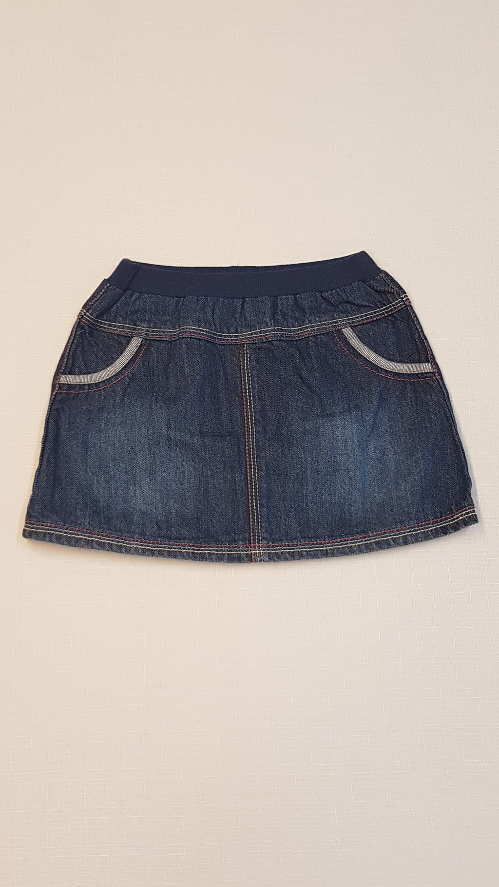 ÚJ GEORGE SZÍNES CÉRNAMINTÁS KISLÁNY FARMERSZOKNYA 80-86