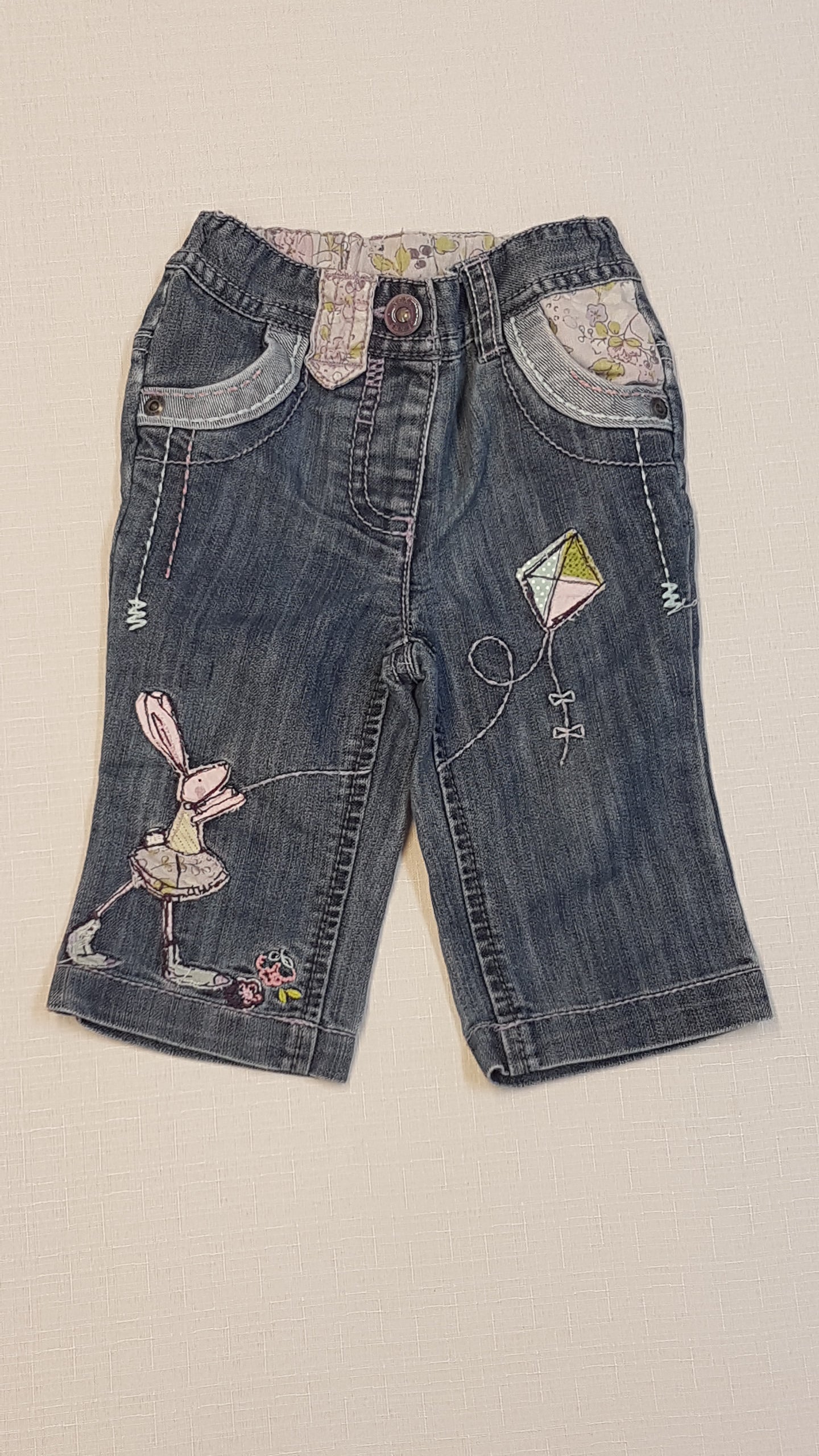 NEXT CUKI KISLÁNY NADRÁG, ÁLLÍTHATÓ GUMIS DERÉKRÉSSZEL 68