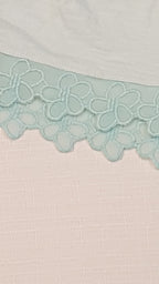 F&F CSINI,MENTA SZÍNŰ,PAMUT KISLÁNY RUHÁCSKA 62
