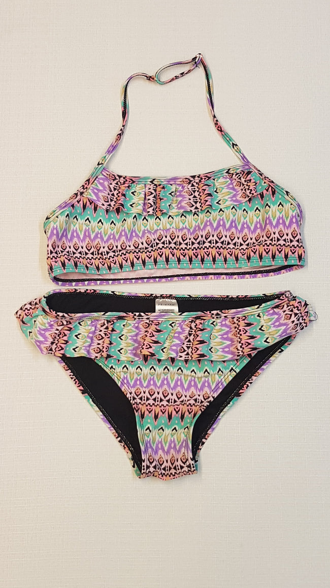 ÚJ PRIMARK TRENDI KISLÁNY BIKINI 140-146 Hover Image