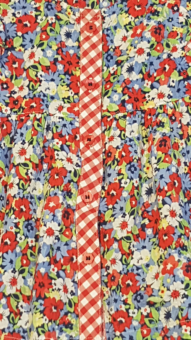 TU APRÓVIRÁGMINTÁS,CSINI KISLÁNY RUHÁCSKA 68-74 Main Image