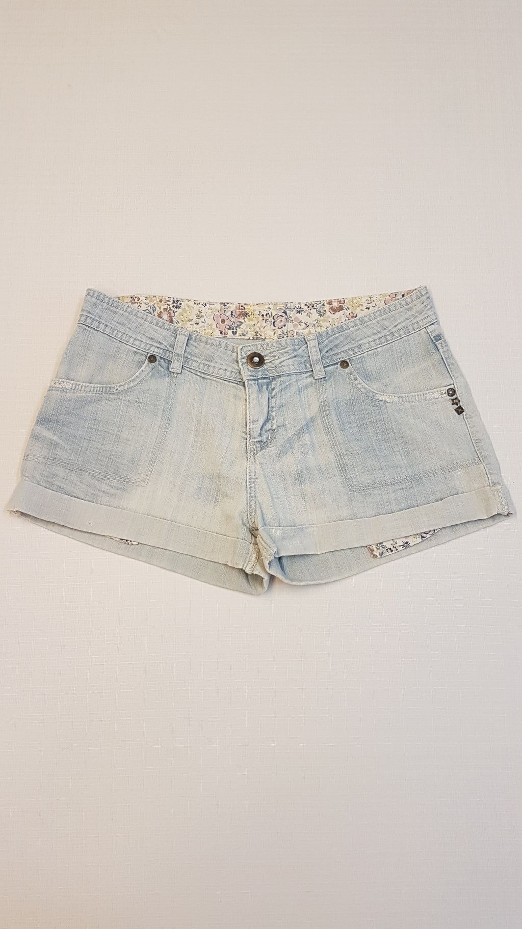 DENIM CO TRENDI,KOPTATOTT RÖVID FARMERNACI