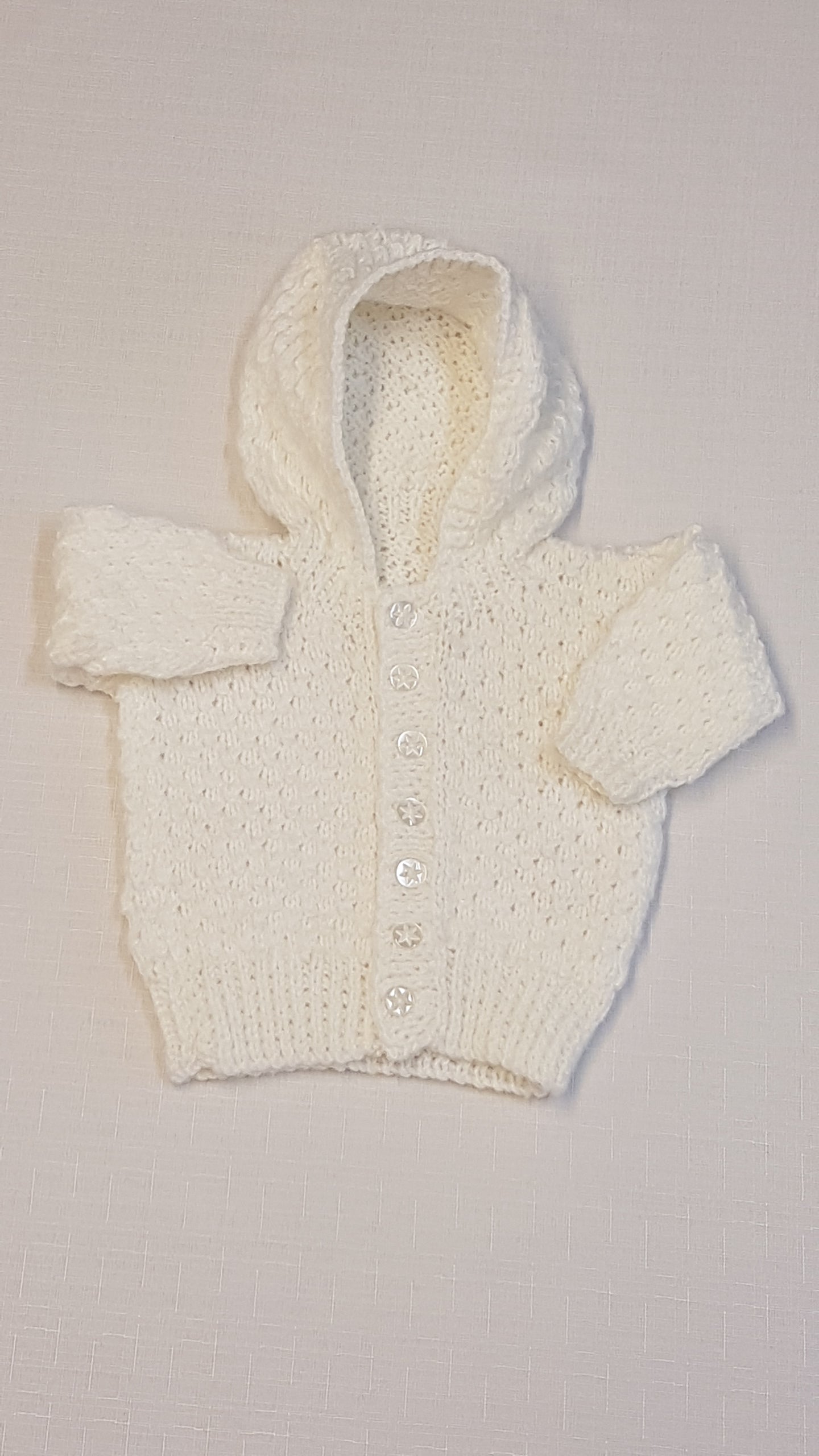 ÚJ EGYEDI KÉSZÍTÉSŰ,KÖTÖTT,KAPUCNIS UNISEX KARDIGÁN 50-56