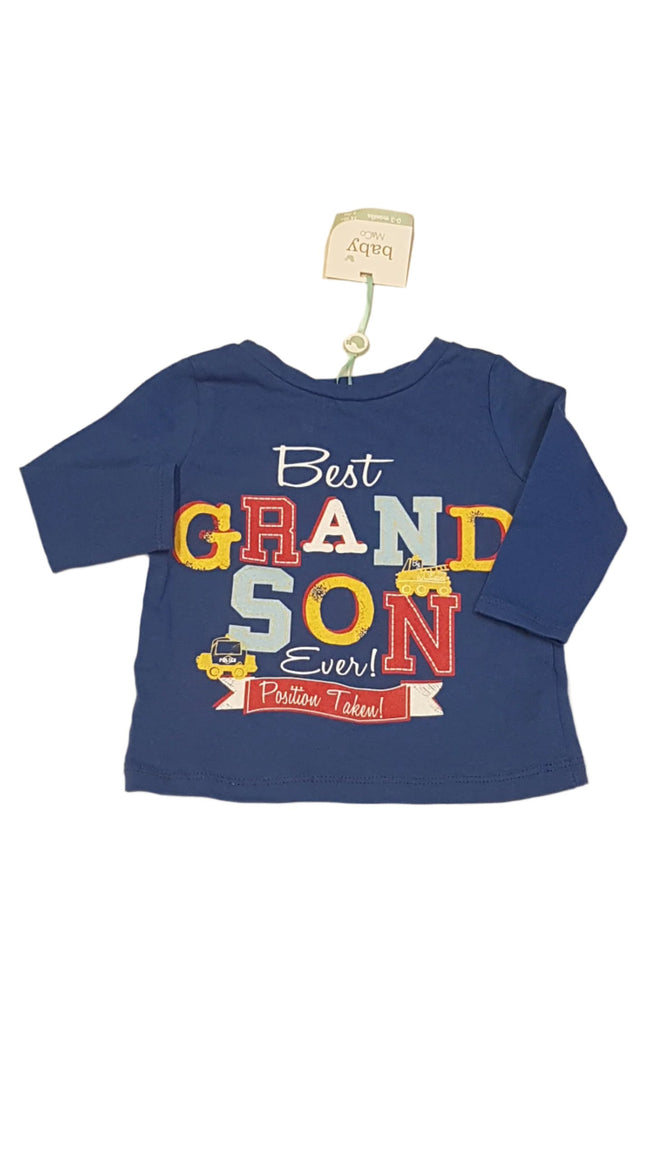 CÍMKÉS BABY M&CO KISFIÚ FELSŐ 56-62 Hover Image