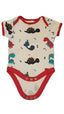 BABY  ÁLLAT FIGURÁS UNISZEX BODY 56