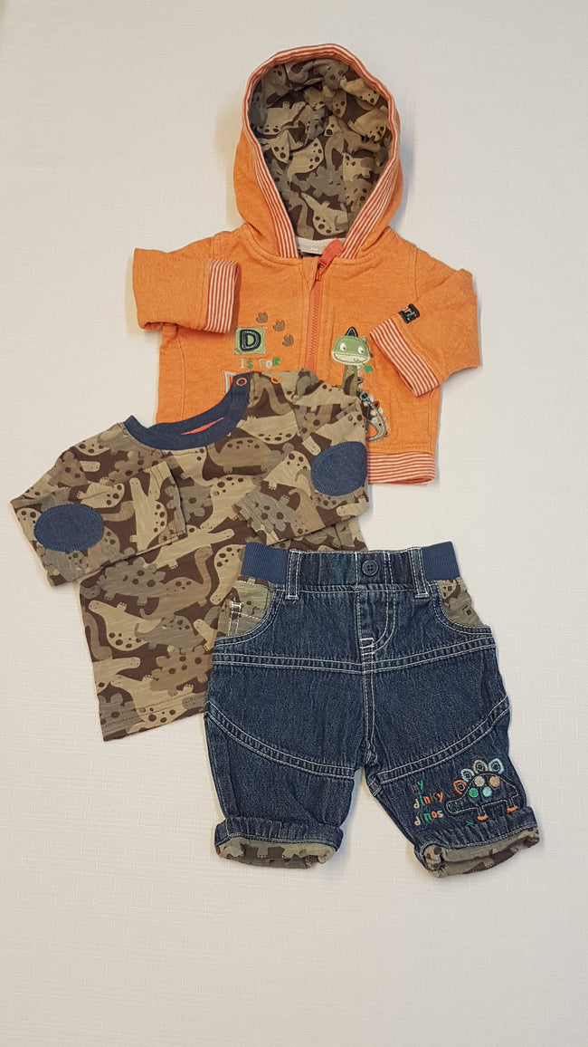 TU DÍNÓS KISFIÚ SZETT 50-56 Hover Image