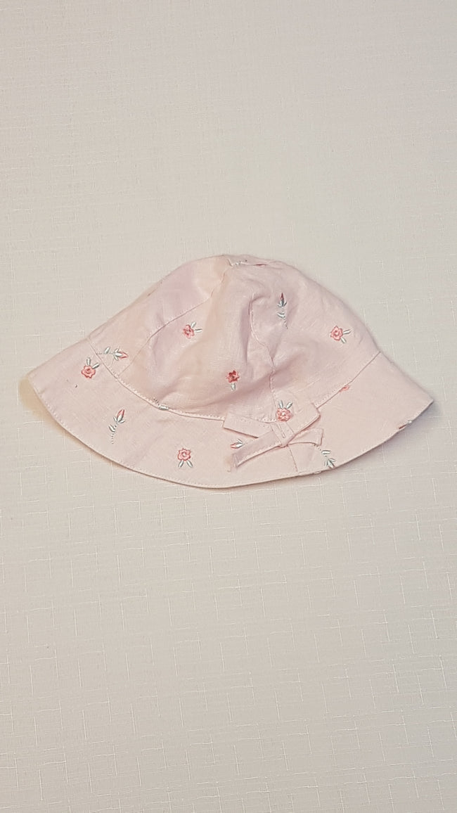 ÚJ BHS ÉDI,HÍMZETT,VIRÁGOS KISLÁNY NAPKALAP 50-56 Main Image