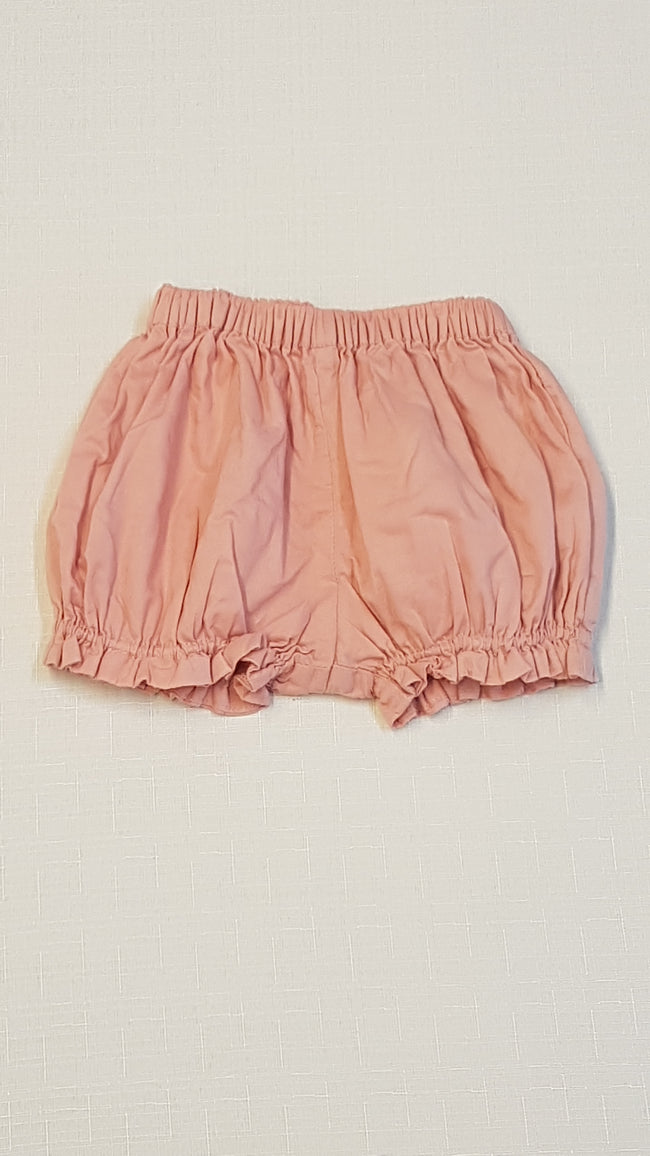 ÚJ M&S PÚDERSZÍNŰ,BUGGYOS KISLÁNY PELENKA TARTÓ ALSÓNEMŰ 50 Hover Image