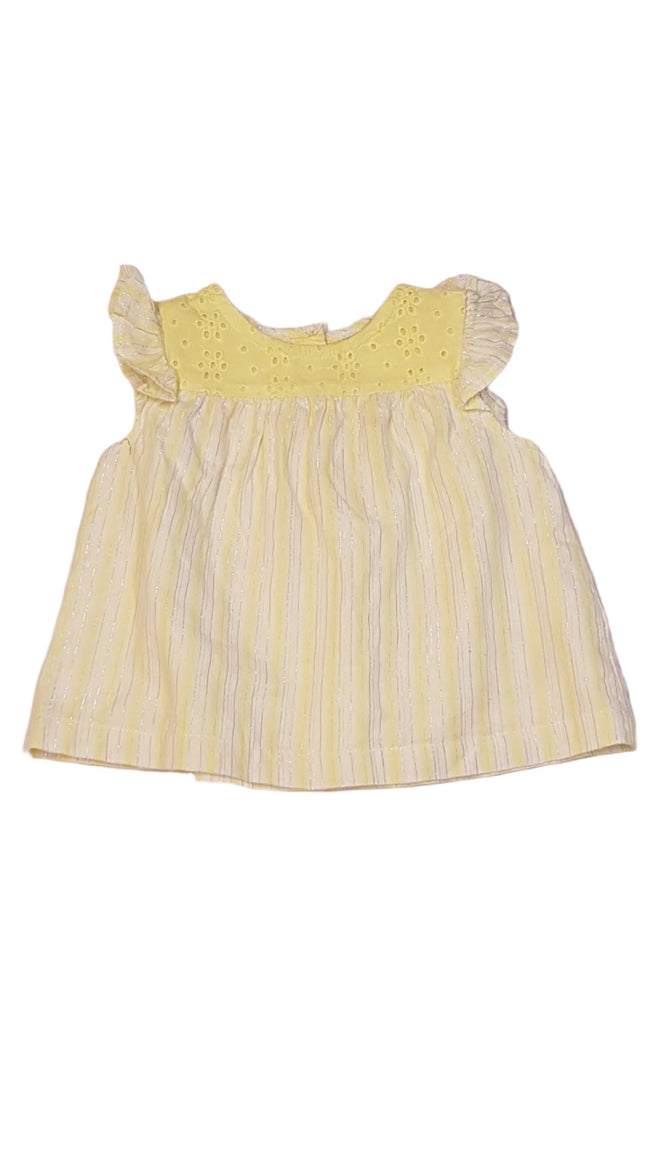 PRIMARK ÉDI-BÉDI, EZÜSTSZÁLAS KISLÁNY RUHÁCSKA 80 Hover Image