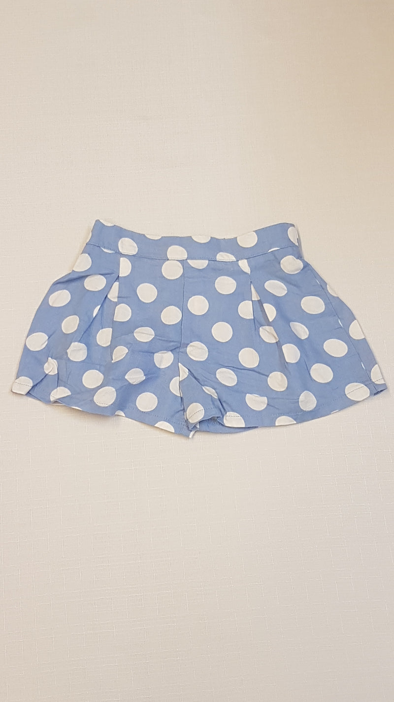 F&F PÖTTYÖS,SZOKNYA FAZONÚ RÖVIDNADRÁG 80