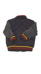 EARLY DAYS KÜLÖNLEGES,VAGÁNY,STEPPELT,KÖTÖTT UJJÚ,KISFIÚ KABÁT 62