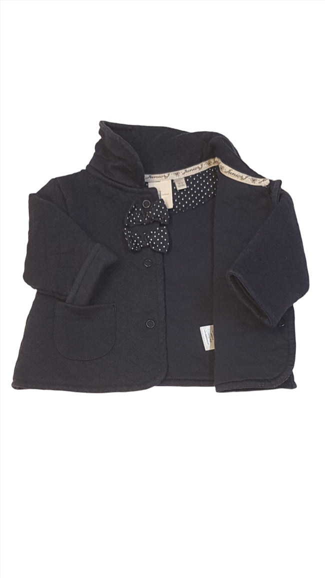 JASPER J CONRAN SÖTÉTKÉK,STEPPELT,MASNIS KISLÁNY CSINI KOCSIKABÁT 62 Main Image