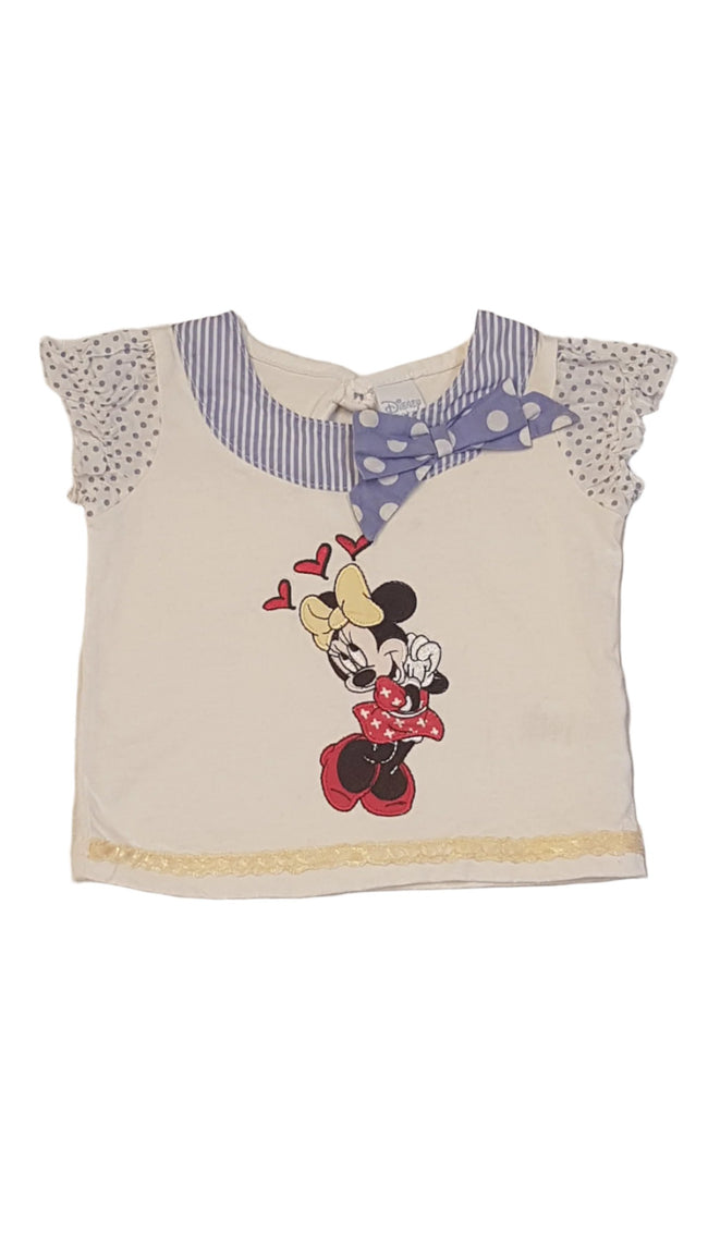 DISNEY BABY  MINNIE MOUSE ÉDI KISLÁNY PÓLÓ 62CM Hover Image