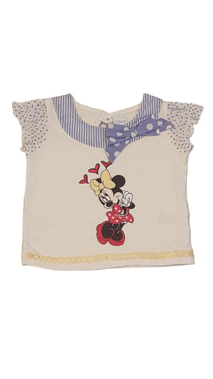 DISNEY BABY  MINNIE MOUSE ÉDI KISLÁNY PÓLÓ 62CM
