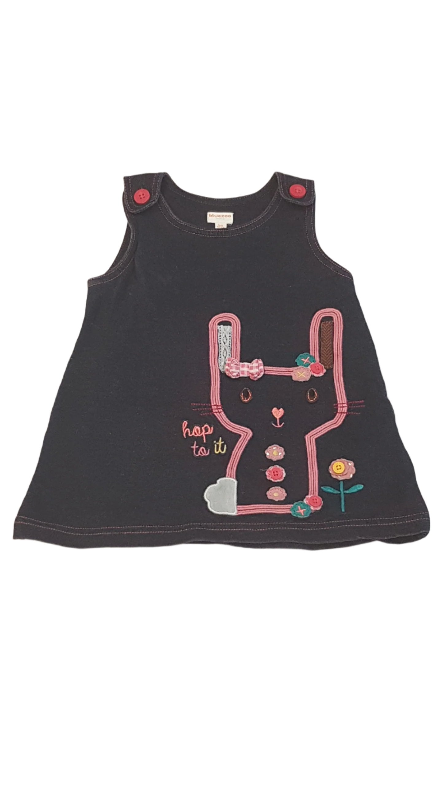 BLUEZOO    NYUSZIS KISLÁNY KERTÉSZ RUHA 68