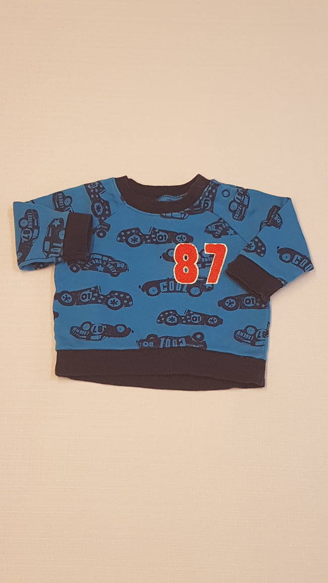 NUT MEG       VERSENY AUTÓS         KISFIÚ PULÓVER       56-62 Hover Image