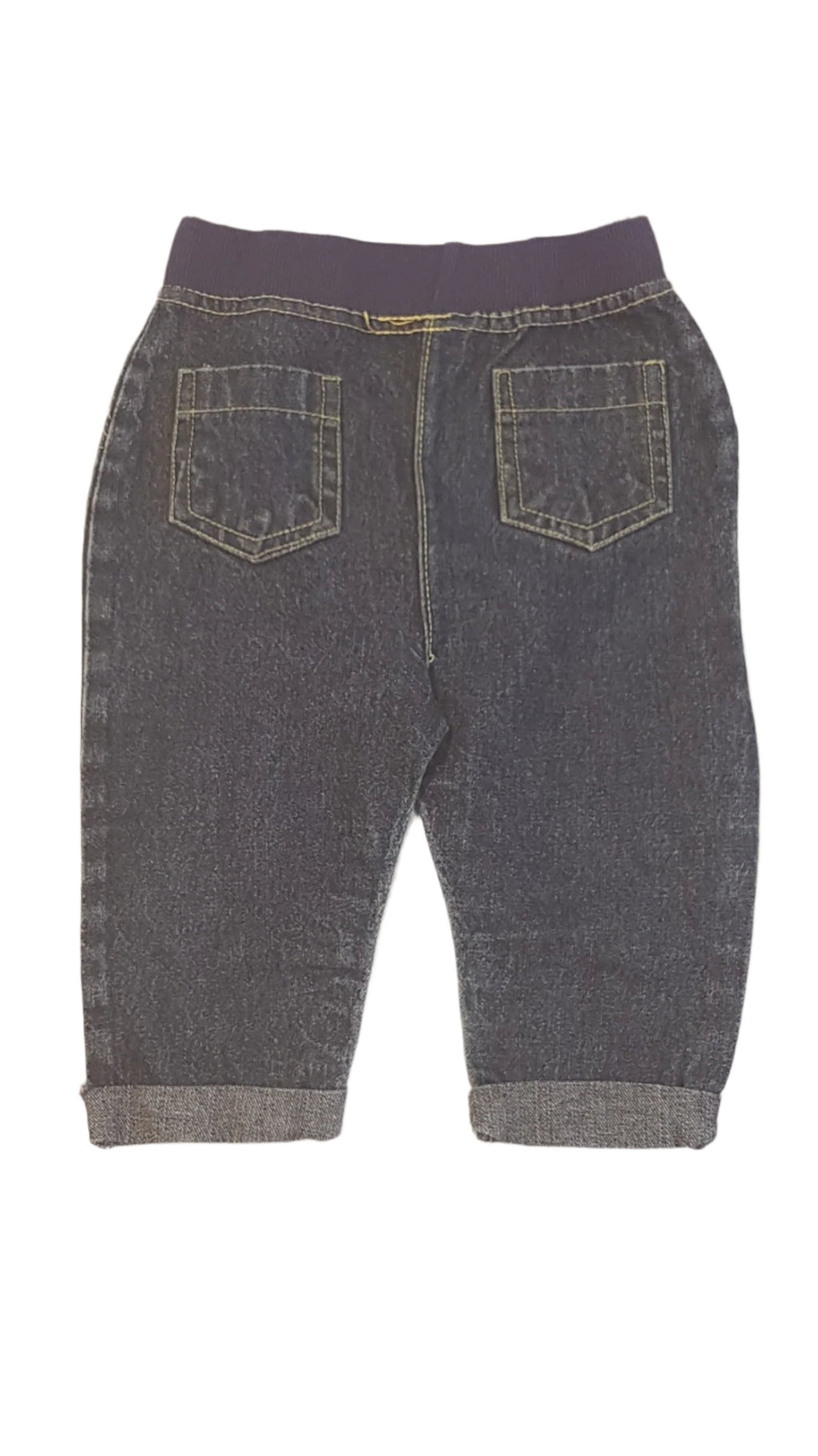 PEP&CO UNISEX SÁRGA CÉRNAMINTÁS FARMERNACI 68-74