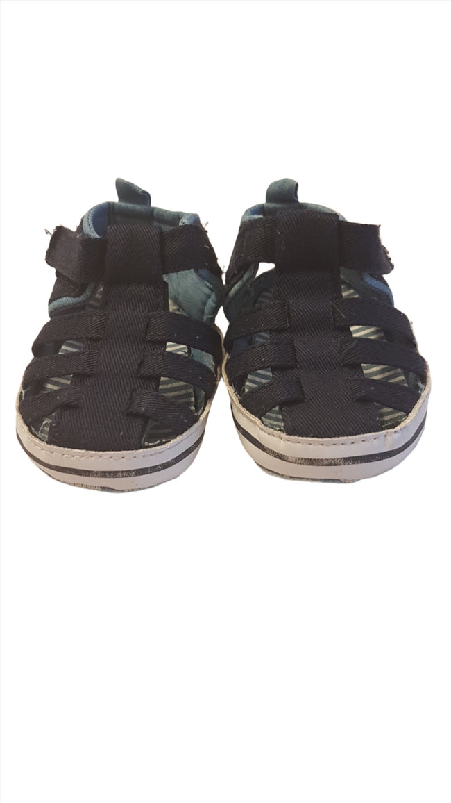 PRIMARK SÖTÉTKÉK,TÉPŐZÁRAS KISFIÚ SZANDÁL Main Image