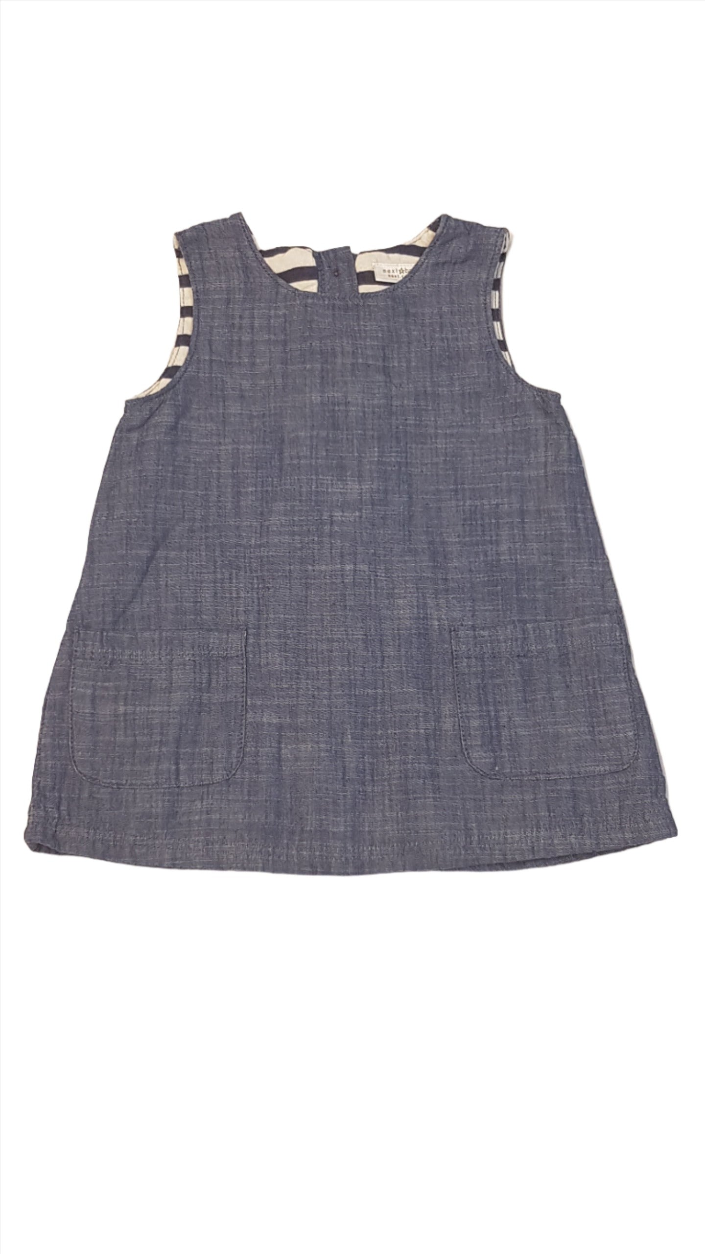 NEXT KISLÁNY PUHA FARMER RUHA ,KÉTOLDALT ZSEBES,VÉKONY BÉLÉSSEL 74