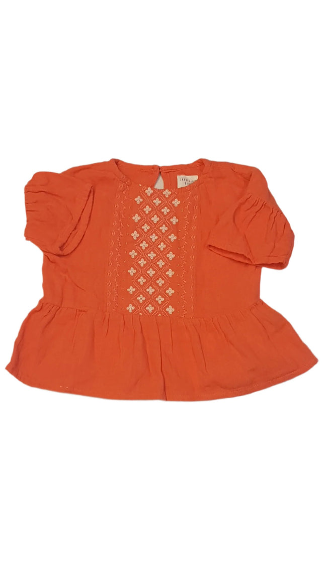 CARREMENT BEAU KISLÁNY,HÍMZETT DIVATFELSŐ 86 Hover Image